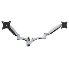 VISION MOUNTS 雙螢幕壁掛架 15-27吋顯示器適用 鋁合金機械彈簧臂 VESA 75/100mm, 1個, 雙螢幕