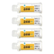 청정원 순두부, 4개, 1kg