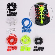 누세라 매듭없는 원터치 컬러 신발끈 노매듭