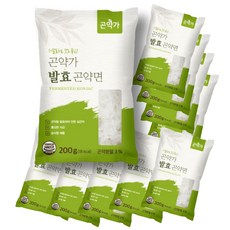 곤약가 발효곤약면 100g당 9kcal, 200g, 10개