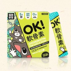Otis 怪獸部落 OK！軟骨素（1.5G 30包）貓狗適用，關節保健營養補充品, 1個, OK！軟骨素（1.5G×30包）