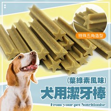 犬用潔牙棒-葉綠素風味 5支/組 台灣製 寵物零食 狗狗紓壓零食 磨牙 寵物潔牙骨 狗狗磨牙棒 狗狗玩具, 1個, 葉綠素風味