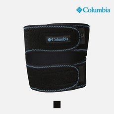 COLUMBIA 컬럼비아 공용 오버랜드 익스플로레이션 니 서포터 LEFT YU9935 2854108, 1개, 블랙(010)