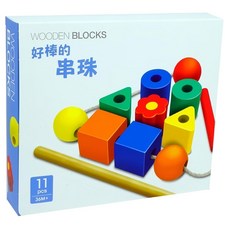 上人 好棒的七巧板/串珠/時鐘遊戲/圖形拼圖 （益智教具）, 多色, 1套裝, 2-3人