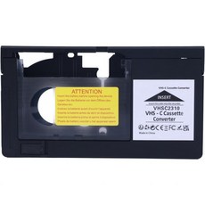 모터 구동 VHSC에서 VHS 카세트 어댑터 JVC RCA VCR 플레이어와 호환 가능 VHSC 테이프를 표준 VHS로 변환 8mmMiniDVHi8용 아님, 모터 구동 VHSC에서 VHS 카세트 어댑터 JVC R