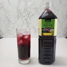 내고향푸드 국내산 복분자청 1L, 1L-2병(선물포장), 1개