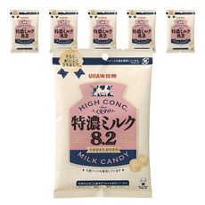 UHA 味覺糖 特濃牛奶糖8.2, 6袋