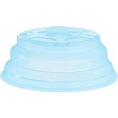 음식용 전자레인지 커버 실리콘 스플래터 식기세척기 안전 식기 가드, Clear White