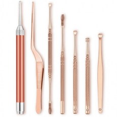 귀청소기 흡입 귀이개 귀클리너 귀지 파개 귓밥 제거 라이트 귀파개, 1개, 1매입