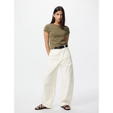 [일본정품]유니클로 저지 배럴 레그 팬츠 475344