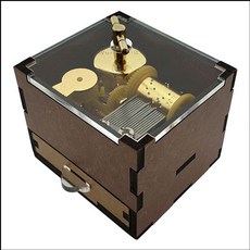 사각 보석함 투명 오르골 4곡 중 1, 로미오앤줄리엣