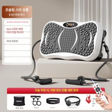 쉐이크보드 덜덜이 운동기구 진동 음파 전신, 슬리밍스타대형모터진동화면LED자기마사지, 기본 모델명/품번