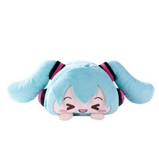 mocyu 初音未來毛絨面紙盒 瞇瞇眼造型面紙套, 初音瞇瞇眼升級版面紙盒