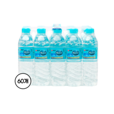 백산수 유라벨, 500ml, 60개