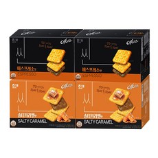 해태 에이스 씬 에스프레소맛+솔티카라멜맛, 2세트, 291g