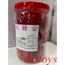 SNS 古早味 懷舊零食 香魚片 大豬公 紅燒鱈魚片 罐裝 30入, 1個