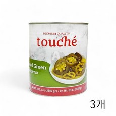 에코삭 할라페뇨 할라피뇨 2.9Kg X 3개 식자재 식당 고추피클 대용량 업소용 할라피노