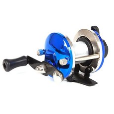 쿨샵 낚시용품 드럼형 베이트릴 래오피싱 가성비릴, 블루, 블루