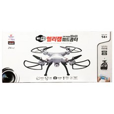 키즈바다 K2-02 WIFI 헬리캠 쿼드콥터(화이트), 1개