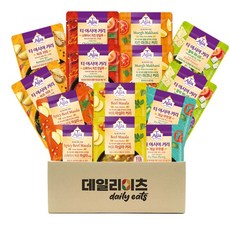 [데일리이츠] 티아시아키친 커리 7종류 2개씩 총 14개입 믹스세트, 14개, 170g