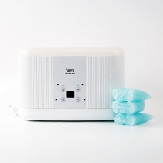 아이젠 의료용 파라핀베스 650 온도조절 타이머 파라핀왁스 4개+손발커버+보온비닐 손 발 테라피 치료기 병원용, 1박스, 손/발/팔꿈치