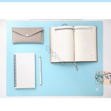 드리오샵 윈스타 A1 반투명블루 컷팅판 책상작업매트