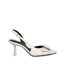 DKNY 버클 디테일 슬링백 펌프스