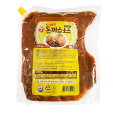 오뚜기 오쉐프 부어먹는 돈까스 소스, 2kg, 2개