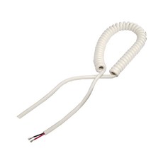 스프링코드 0.75SQx2C 백색 전기 전선 셀프인테리어, 1개