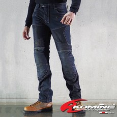 코미네 오토바이 청바지 바이크 진 메쉬 팬츠 WJ-739S INDIGO, D-INDIGO-WM