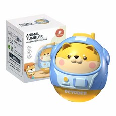 Bellche 柴犬 動物不倒翁 搖鈴 兒童益智玩具, 幼兒玩具-柴犬不倒翁, 1個