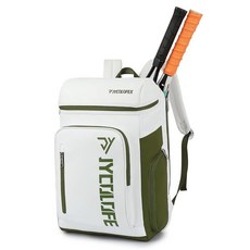 JYColOF 오브ex 체육관 더플 백 백팩 레슬링 가방 신발 수납 공간 4가지 등 방식 방수 스포츠 워킹 노트북 D-라이트 블루 대형 컬러 테니스 배드민턴, D-그린