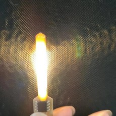 유성우 흐르는 물 램프 필라멘트 블루 레드 핑크 그린 백열등 다이오드, [02] Warm 2700K 40mm, [01] DC 3-5V, 1개, 2. Warm 2700K 40mm