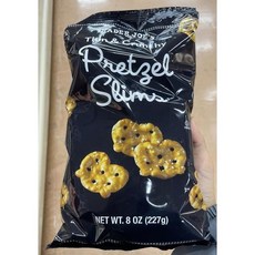 트레이더조 씬 크런치 프레첼 슬림 스낵, 227g, 6개