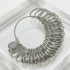 KS 반지 호수 사이즈 측정 링게이지, 1개
