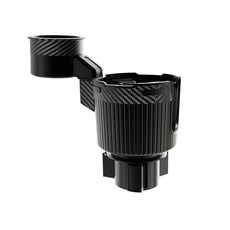 자동차 컵 홀더 익스 카본 파이버 스타일의 2 in 1 홀더 12 16 핫 콜드 및 미네랄 물병 장착, AC-2391