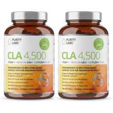 퓨리티 랩스 CLA 4500 소프트젤, 180정, 2개