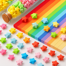 아티 별접기 종이 1080매, 27색, 1팩