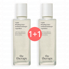 1+1 더페이스샵 더테라피 비건 블렌딩 토너, 2개, 180ml