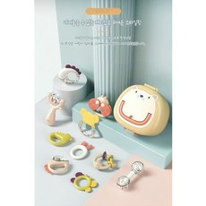 신생아 딸랑이 선물세트, 딸랑이 세트, 1개