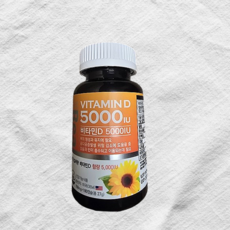 더리얼 비타민D 5000IU 150mg, 1박스