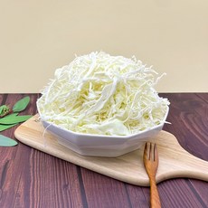신금 양배추 채 슬라이스 1kg 대용량 업소용 식자재 샌드위치 양배추라페 샐러드, 1개