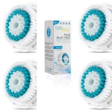 Benvesa 민감한 교체용 브러시 헤드 Clarisonic 클라리소닉 미아 1 2 Fit Alpha 스마트 프로파일 업리프트와 호환 4팩 282852, 깊은 모공