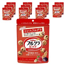 Calbee 卡樂比 水果麥片球 夾鏈袋裝, 12個, 55g