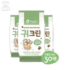 풀드림몰 펫 귀 크린 물티슈 30매 애견물티슈