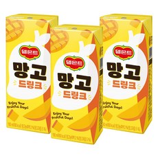 델몬트 드링크팩 망고, 190ml, 32개