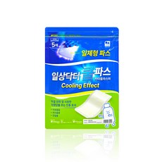 일상닥터 쿨파스 일체형 멘톨 쿨링효과, 1개, 5매