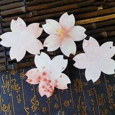 臺灣出貨 創意幼兒園許願卡吊樹卡心願卡懸掛件吊牌兒童開學祝福空白卡片紙, 彩印櫻花40張單卡, 1個