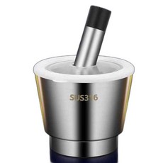 마늘 스텐 절구 대형 깨절구 주방 공이 절구통 17cm, 1개