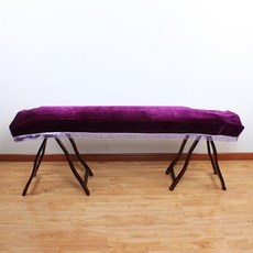 거문고 방진커버 벨벳 고급 국악기 덮개 먼지 방지 케이스, 1개, 딥퍼플 163 165cm용